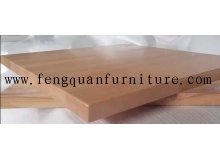 RETANGULAR SOLID WOOD TOP