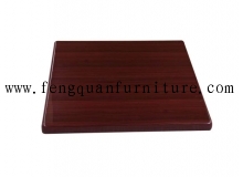 Veneer wood top Mahogany
